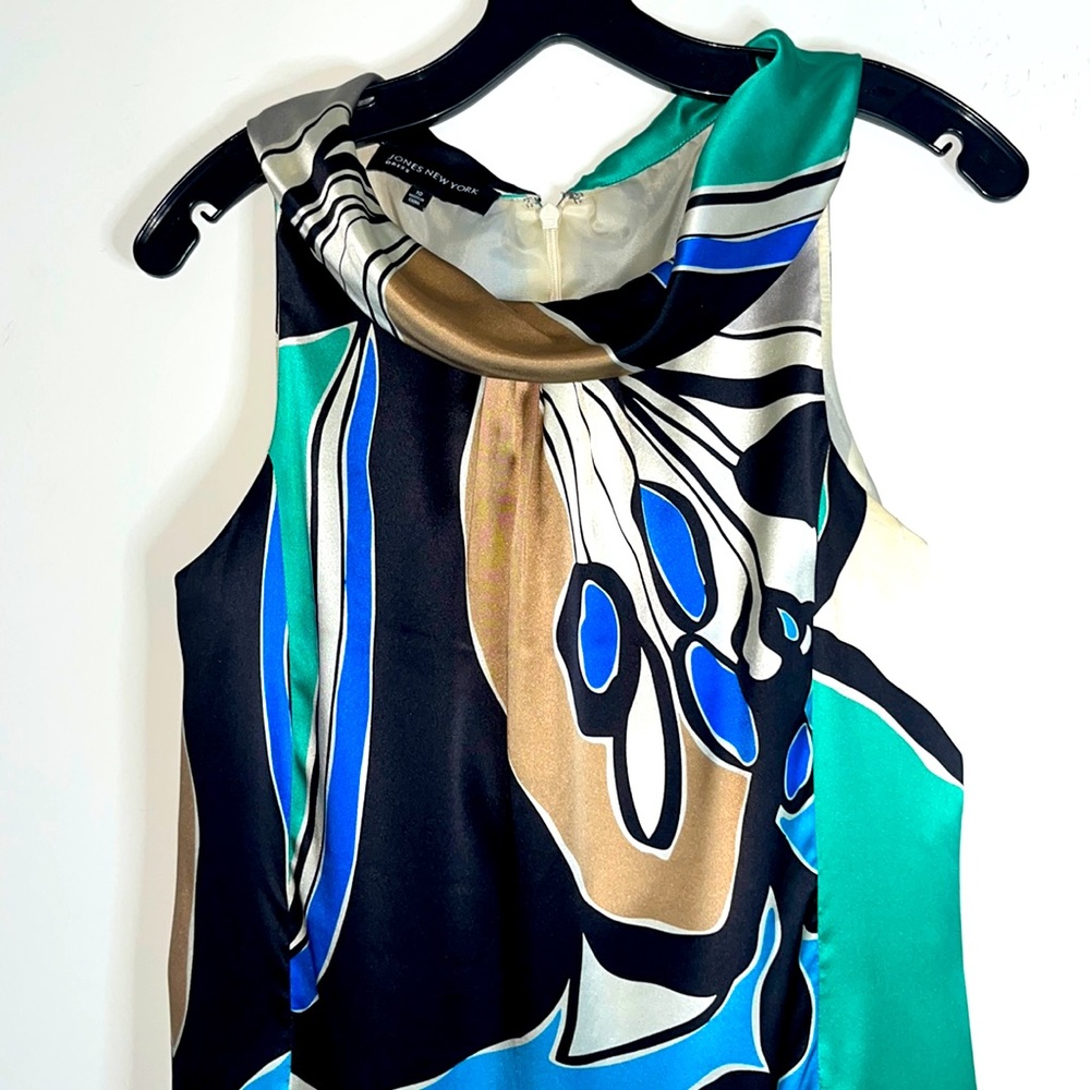 Y2K Jones New York silk Vintage inspired dress